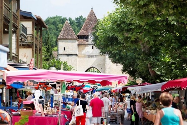 Vue sur Barbotan-les-Thermes